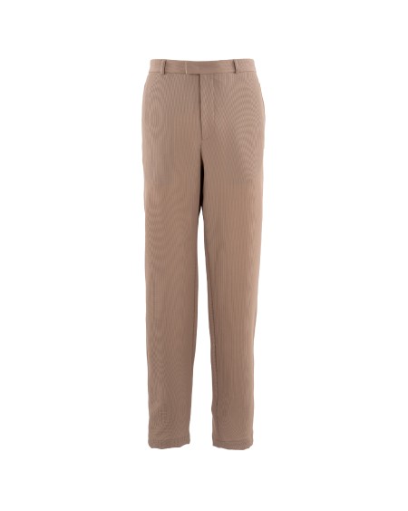 Shop EMPORIO ARMANI  Pantalone: Emporio Armani pantaloni in jersey crepe micro operato effetto piquet.
Tessuto: 100% elastomultiestere.
Jersey crepe.
Trama micro operata.
Vita con passanti.
Chiusura con zip, bottone e controbottone.
Tasche laterali con zip.
Taschino posteriore a filetto.
Fabbricato in Bulgaria.. EM000158 TE14101-U1159